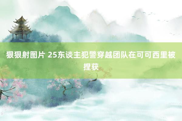 狠狠射图片 25东谈主犯警穿越团队在可可西里被捏获