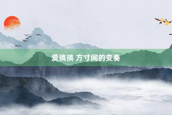 爱搞搞 方寸间的变奏